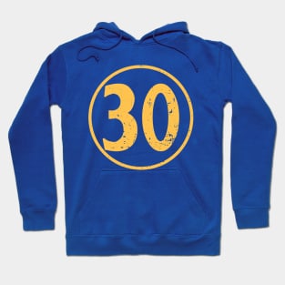 Stephen Curry Number Hoodie